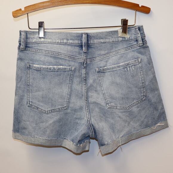 NWT Cosmic Blue Love Shorts 5 Pocket Design Distressed Waist Pockets Riptide - Picture 10 of 16